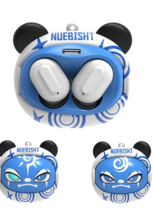 Face Change Bluetooth Earphones G05D 30mAh Battery + 200mAh Dock – Bluetooth 5.4, Type-C Charging, 10–15m Range