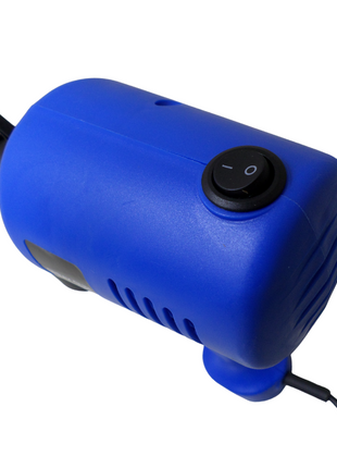 Electric Paint Spray Gun 400W 800mL Plastic Body Adjustable Flow & Speed Blue