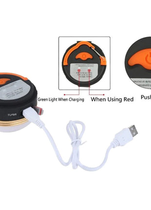 Outgear Multifunctional Camp Light | Build in Power Bank & Flashlight