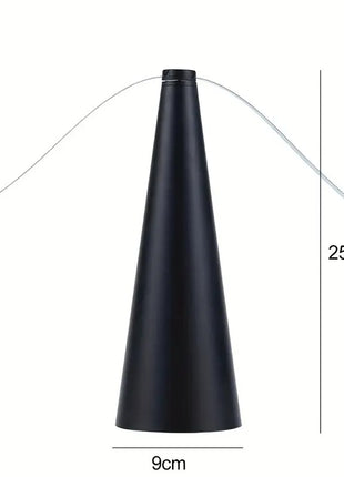 Fly Repellent Fan 25cm Silent Operation with Holographic Blades for Outdoor Food Protection