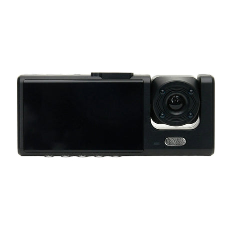 HD Dash Cam 1080p 170° Wide Angle with Rear View, Loop Recording, G-Sensor, 2" Display – Compact Black