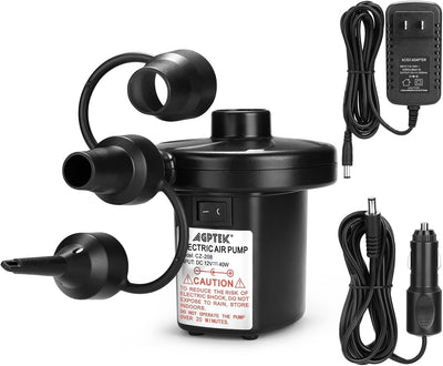 Two-Way Electric Air Pump – Dual AC/DC Power – 3 Nozzles