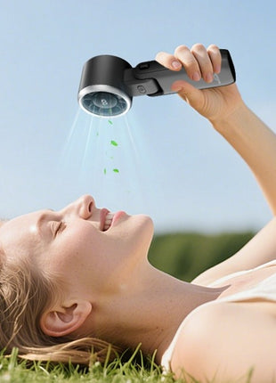 Rechargeable Handheld Mini Fan 4.1W – USB Charging – LED Display