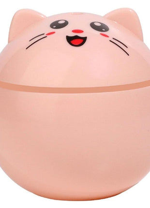 Cat Shape Mini Humidifier with RGB Night Light, USB-C Rechargeable Cool Mist Aroma Diffuser, 20 dB Quiet, Auto Shut-Off, 100×70×100 mm