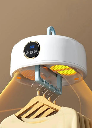 Portable Folding Clothes Drying Heater, 600W Electric Garment Dryer with 1–8 Hour Timer