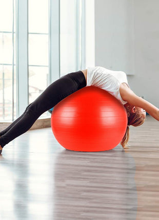 Anti-Burst Gym Body Ball  Non-Slip Exercise Ball for Yoga Pilates Core Balance Stability Training Home Workouts