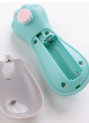 Electric Baby Nail Trimmer Set with 7 Filing Heads – Adjustable Speed – ABS Body and Case