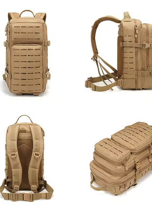 Tactical Assault Pack Backpack 45×27×26 cm – 30 L Nylon MOLLE Rucksack