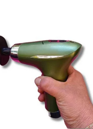 Fascial Massage Gun 3‑Speed with Heat Function – 6 Massage Heads – USB‑C Rechargeable