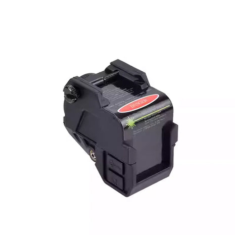 Tactical Flashlight Laser Sight Combo 5W LED – Adjustable Windage/Elevation – Quick Rail Mount – Black