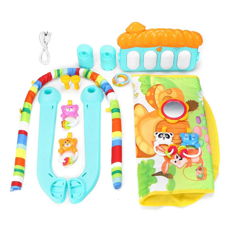 Piano Fitness Rack Baby Play Mat – Multi-Function
