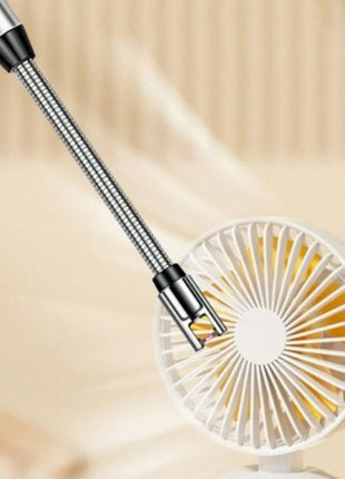 Electric Arc Lighter – 29.5cm Flexible USB Rechargeable – Windproof Safety Ignition with LED Indicator – Black