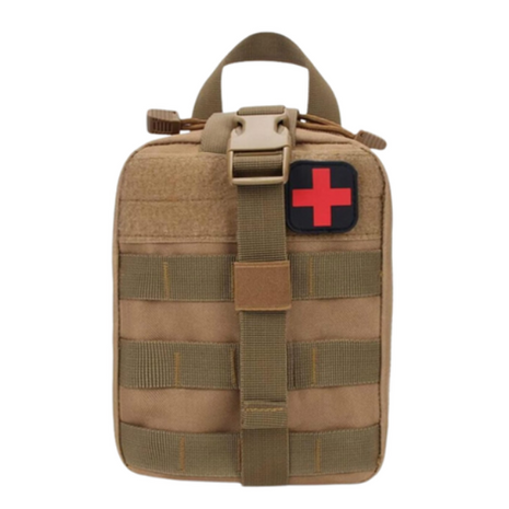Tactical First Aid Pouch 21×15×10 cm | 1000D Oxford | Emergency Survival – Multiple Colours