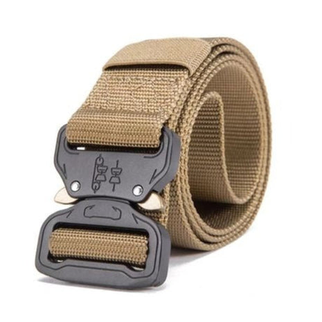 Tactical Waist Belt 130 cm x 3.8 cm Nylon Strap Auto‑Lock Quick‑Release Buckle