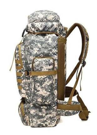 80L Tactical Hiking Backpack – Waterproof 600D Oxford