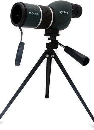 Eyebre Spotting Scope 12–36x50 Zoom – Multi-Coated Wide Field Optics – Tripod, Carry Bag & Cloth