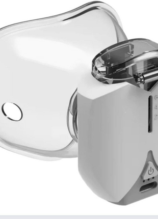 Mesh Nebulizer 8mL Capacity USB-C Power – Quiet Wearable Design for Adults & Kids – White