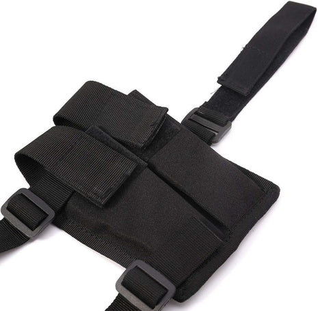 Universal Shoulder Holster Harness for Pistol – Ambidextrous Concealed Carry Nylon – 7.7″×4.3″×2″