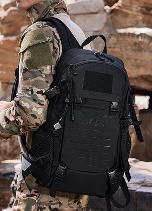 Tactical Backpack 32L – MOLLE Panel, Laptop Sleeve, Padded Straps