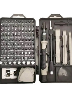 115-in-1 Precision Screwdriver Set – Multi-Bit Magnetic Repair Kit with Tweezers, Crowbars & Case – Chrome Vanadium Bits