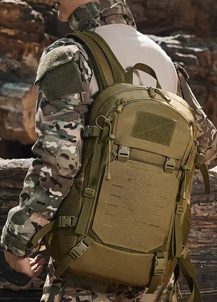 Tactical Backpack 32L – MOLLE Panel, Laptop Sleeve, Padded Straps