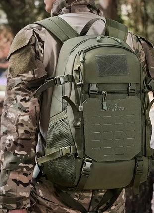 Tactical Backpack 32L – MOLLE Panel, Laptop Sleeve, Padded Straps