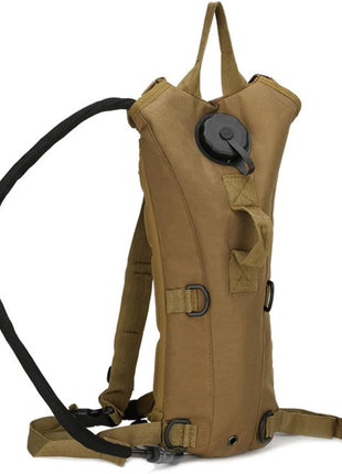 3L Tactical Hydration Backpack with Leakproof Bladder – Oxford Fabric – Black/Green/Khaki