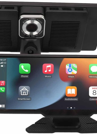 10.26" Car Smart Screen – CarPlay, Android Auto, Dash Cam, Bluetooth, FM, AUX