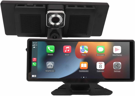 10.26" Car Smart Screen – CarPlay, Android Auto, Dash Cam, Bluetooth, FM, AUX