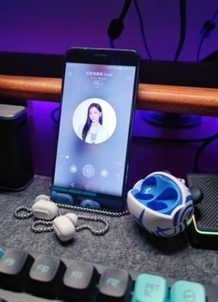 Face Change Bluetooth Earphones G05D 30mAh Battery + 200mAh Dock – Bluetooth 5.4, Type-C Charging, 10–15m Range