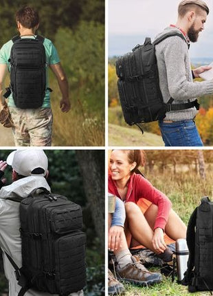 Tactical Assault Pack Backpack 45×27×26 cm – 30 L Nylon MOLLE Rucksack