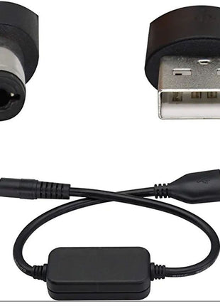 WIFI Router Back Up Voltage Converter Cable With 9pc Universal Adaptors
