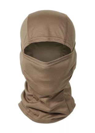 Lightweight Balaclava – Unisex, Universal Fit, Ultra-Soft Polyester Microfiber, for Motorcycling, Skiing, Cycling, and Outdoor Sports - Khaki