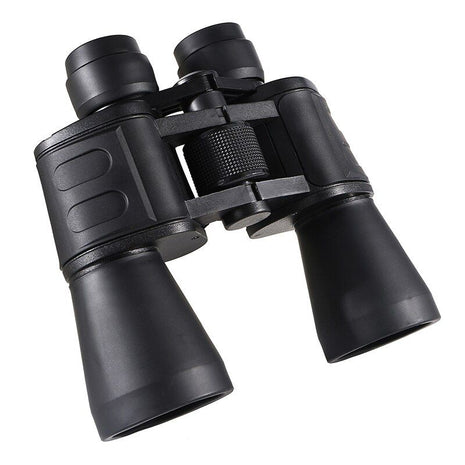 Binoculars 20x50 High-Power Optics – 168m/1000m Field View – Lightweight Cylindrical Grip – Black HW-2