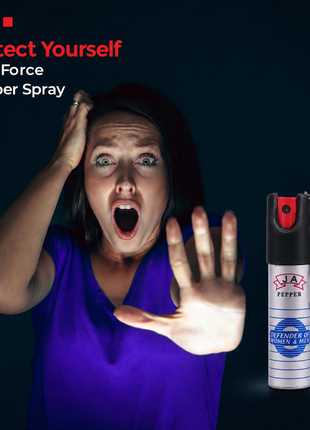 Pepper Spray 20ml Self-Defense Keychain – Aluminium Canisters – Flip-Top Stream Spray