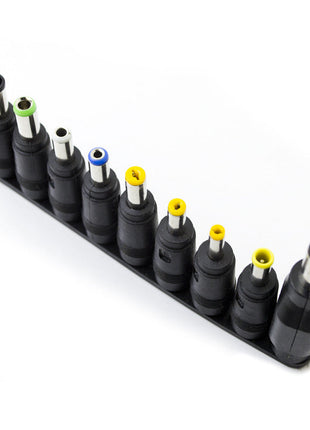9pcs Universal DC Female Adaptors for Male Jack 5.5*2.1mm