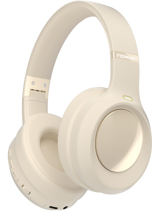 Norden Nova ANC Over-Ear Bluetooth Headphones 400mAh – Active Noise Cancelling 28dB with USB-C Fast Charge – Foldable with AUX Mic