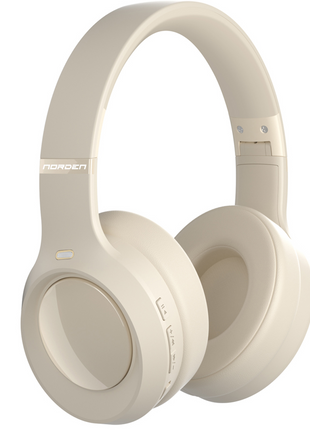 Norden Nova ANC Over-Ear Bluetooth Headphones 400mAh – Active Noise Cancelling 28dB with USB-C Fast Charge – Foldable with AUX Mic