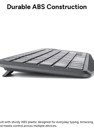 100-Key Wireless Tri-Mode Backlit Keyboard with Touchpad, USB-C Rechargeable 1000 mAh Battery, Multi-Device Switching, Wrist Rest, iOS Android Windows Support